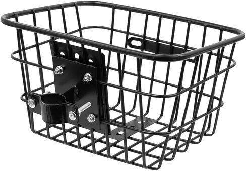 Front Basket for Electric Scooter Front Mount Easy Installation and with Large Capacity for Daily Commutes Electric Scooter Storage Basket in Saudi Arabia