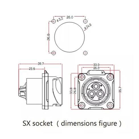 10 pin Power Connector Male and Female Socket Waterproof IP67 Heavy Duty Metal in Saudi Arabia