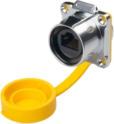 M24 RJ45 Waterproof Connector LP24 IP68 RJ45 Adapter and Socket(Plug and Socket) in Saudi Arabia