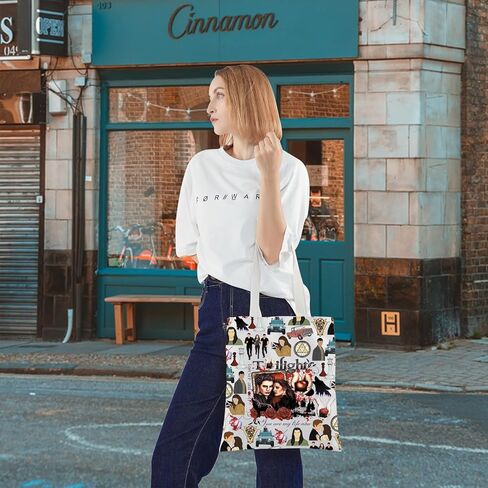 KEYCHIN Edward Tote Bag Twilight Bella & Edward Inspired Gift You Are My Life Now Shoulder Bag Bella & Edward Merch in Saudi Arabia