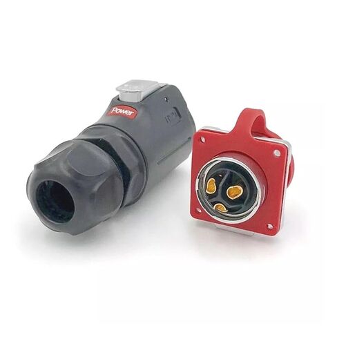 3 pin Power Connector Female and Male Socket Waterproof Heavy Duty in Saudi Arabia