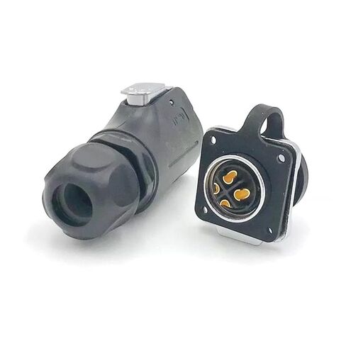 4 pin Power Connector Female and Male Socket Waterproof Outdoor IP67 in Saudi Arabia