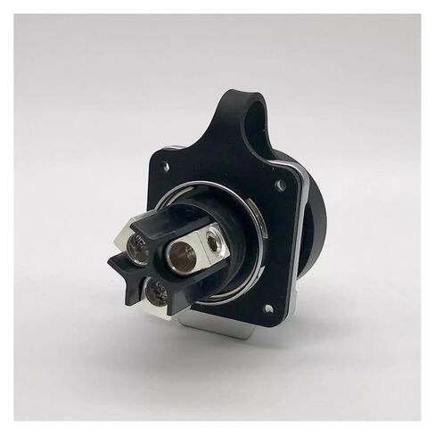 3 pin 50A Power Connector Female Socket Panel Mount Outdoor Waterproof in Saudi Arabia