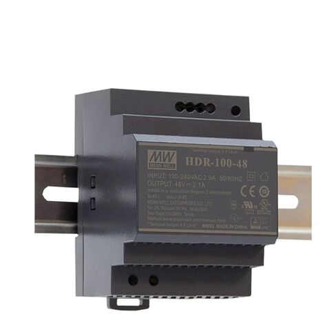 HDR-100-24 92W Ultra Slim Step Shape DIN Rail HDR-100 24V 3.83A in Saudi Arabia