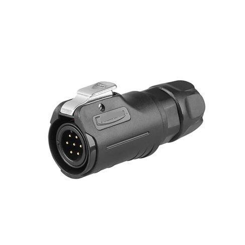 M12 2/3/4/5/6/7/8 pin Waterproof Connector Male and Female Socket IP68 Connector(7 pins Plug) in Saudi Arabia