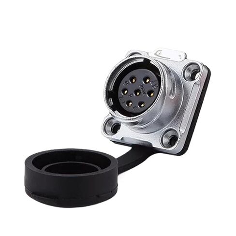 7 pin Power Circular Connector Female Outdoor Waterproof IP67 Heavy Duty in Saudi Arabia