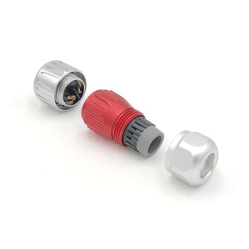 2 pin Power Connector Male and Female Socket Outdoor Waterproof IP67 Metal in Saudi Arabia