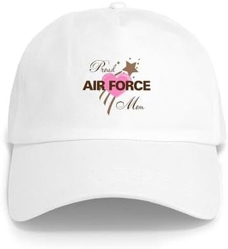 قبعة CafePress Proud Air Force Mom قبعة بيسبول قابلة للتعديل in Kuwait