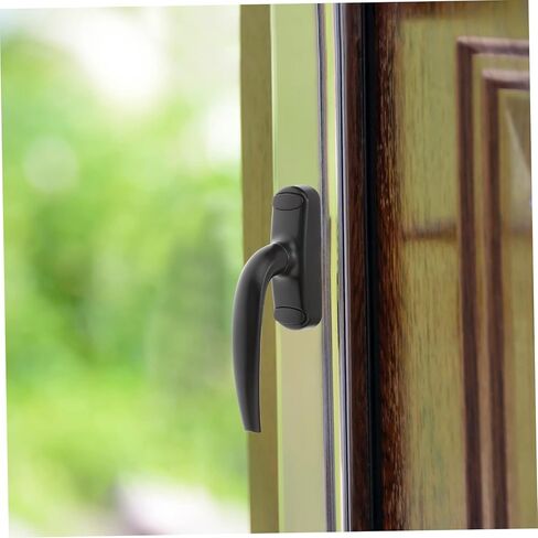 TEHAUX 2Pcs Zinc Alloy Window Pull Door Lock Handle Easy Install Modern Design Compatible with Interior Doors for Residential Commercial Use in Kuwait
