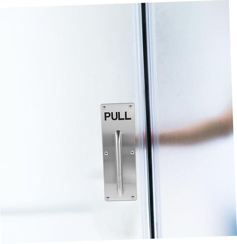 Cabilock Stainless Steel Door Pull Handle for Fire Exit Heavy Duty Commercial Door Handle Plate Easy Open Design for Cabinets and Kitchens in Saudi Arabia