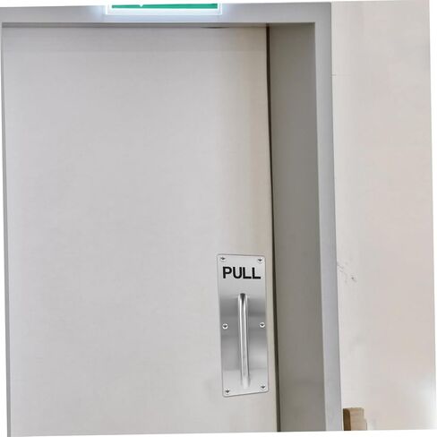 Cabilock Stainless Steel Door Pull Handle for Fire Exit Heavy Duty Commercial Door Handle Plate Easy Open Design for Cabinets and Kitchens in Saudi Arabia