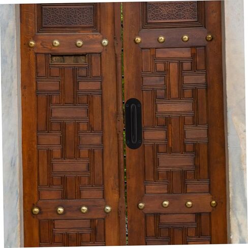 Outanaya Stainless Steel Door Handle Pull for Commercial Fire Doors Heavy Duty Push Pull Handle Sliding Door Handles Replacement Durable Resistant Design in Kuwait