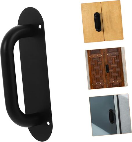 Outanaya Stainless Steel Door Handle Pull for Commercial Fire Doors Heavy Duty Push Pull Handle Sliding Door Handles Replacement Durable Resistant Design in Kuwait