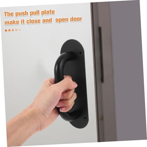 SHINEOFI Stainless Steel Door Handle Heavy Duty Push Pull Design for Sliding Doors Closets and Gates Durable Resistant Hardware for Residential and Commercial Use in Saudi Arabia