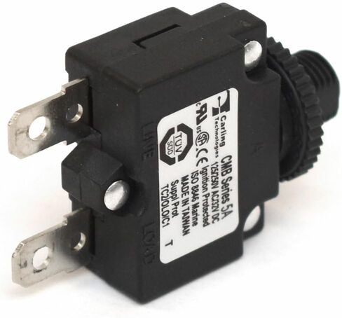 Carling Boat Circuit Breaker | CMB Push-to-Reset 5A 125V - 250V in Saudi Arabia