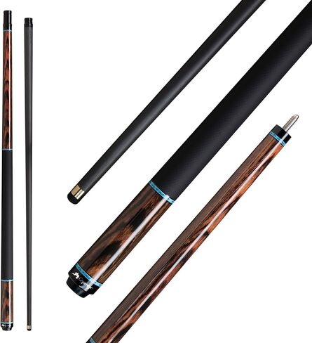 Carbon Fiber Pool Cue,58" Low Deflection Pool Cue,Carbon Fiber Cue Shaft 5/16×18,Professional Pool Sticks for Adults in Saudi Arabia