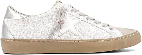SHUSHOP Womens Paula Lace Up Sneakers Shoes Casual - White in Saudi Arabia