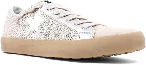 SHUSHOP Womens Paula Lace Up Sneakers Shoes Casual - White in Saudi Arabia