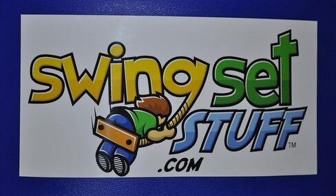 مجموعة Swing Set Stuff Inc. Ultimate Kit (حمراء) مع ملصق شعار SSS in Saudi Arabia