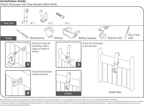 مجموعة Swing Set Stuff Inc. Ultimate Kit (حمراء) مع ملصق شعار SSS in Saudi Arabia