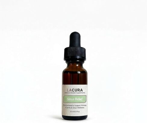 LaCura - LaCura Sinus Relief, Ingest Sinus Blend, Essential Oil Blends Therapeutic Grade for Decongestion, Pure-Grade Essential Oils Respiratory, 15 ml in Saudi Arabia