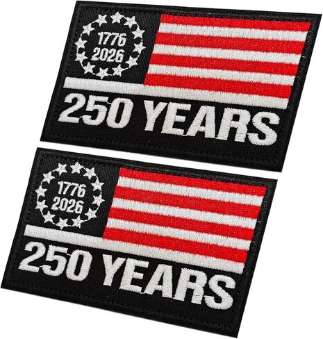 2PCS Department Patches, Embroidered Hook and Loop Patches for Clothes, Hats and Jackets in Saudi Arabia