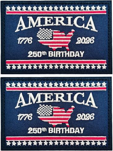 2PCS Department Patches, Embroidered Hook and Loop Patches for Clothes, Hats and Jackets in Saudi Arabia