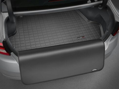 بطانة صندوق السيارة من Weathertech مع واقي ممتص للصدمات لسيارة Honda Pilot - خلف الصف الثاني مع واقي ممتص للصدمات (401679SK)، أسود in Kuwait