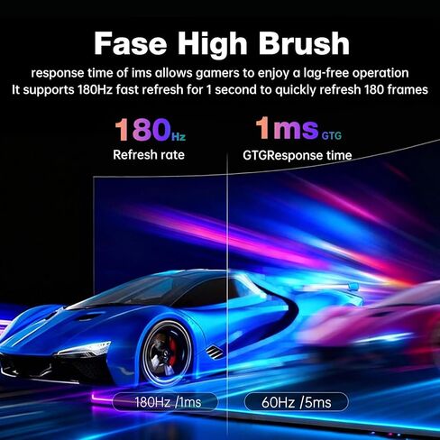 24 Inch Farmless Monitor 16:9 Aspect Ratio 75HZ FHD LED Display 99% sRGB - Thin Bezel Design - Eye-Care Technology - HDMI VGA Connectivity in Saudi Arabia