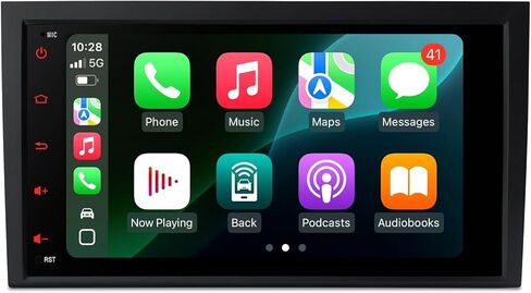Xtrons Android 13 Car Stereo Radio Player 8 بوصة IPS شاشة اللمس GPS التنقل Octa Core 4GB RAM 64GB ROM BLUETOOTH HEAD BLUSTION DSP CAR PLAY Android Auto Support 4G LTE لـ Audi A4 S4 RS4 in Kuwait
