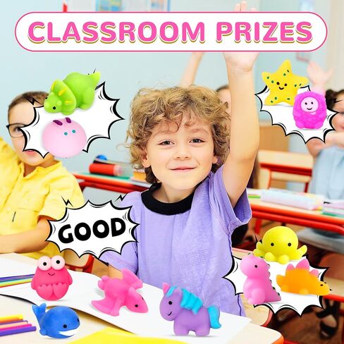 32 Pack Mochi Squishy Toys Kawaii Squishies الإجهاد الإجهاد عبوة للأطفال in Saudi Arabia