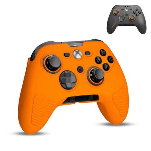 حافظة سيليكون لوحدة التحكم Scuf Valor Pro من FIOPAZ، غطاء جلد ناعم متوافق مع Scuf - وحدة تحكم Valor Pro، حافظة حماية مقاومة للسقوط والغبار والخدش، رمادي in Saudi Arabia