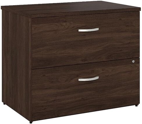 Bush Business Furniture Studio C 2 Drawer Lateral File Cabinet in Storm Gray - Assembled, Locking Document Storage for Home or Professional Office in Saudi Arabia