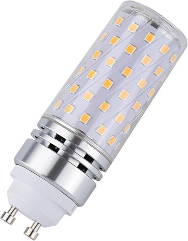 مصباح LED GU10 بقدرة 10 وات 1350 لومن غير قابل للتعتيم مصباح بديل بقاعدة gu10 (أبيض دافئ) in Kuwait