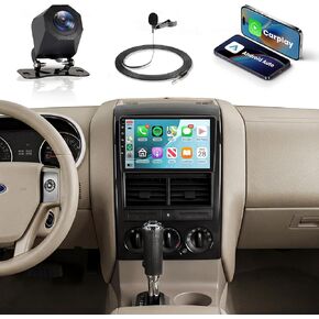 8core 6g+128g Car Radio for Ford Explorer 2005-2010 ، Android Car Stereo Wireless Carplay Android Auto و DSP-32EQ و GPS Navigation WiFi و Bluetooth 10 ' in Kuwait