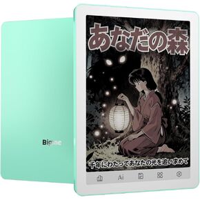 قارئ إلكتروني Bigme Color، قارئات كتب إلكترونية بالحبر الإلكتروني، قارئات إلكترونية ملونة مقاس 6 بوصات، قارئ إلكتروني رقمي يعمل بنظام Android 14، 4G+64 جيجابايت، جهاز قارئ إلكتروني يعمل بنظام Android مزود بإضاءة أمامية قابلة للتعديل مع كتاب صوتي، أبيض عاج in Kuwait