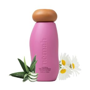 صابون وشامبو للأطفال من نعمة، غسول للأطفال 2 في 1 للشعر والجسم، شامبو وغسول للجسم خالٍ من الدموع مع زيت البابونج والصبار والجوجوبا، لحديثي الولادة والأطفال الصغار، نباتي، أساسيات حمام الطفل، 9.8 أونصة سائلة in Kuwait