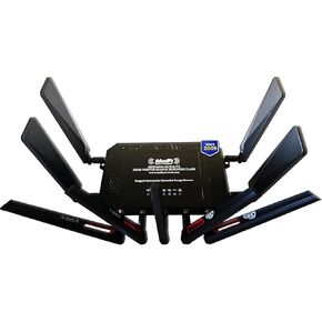 MOFINETWORK MOFI6500-5GXeLTE-RM520-HP راوتر خلوي 4G LTE 5G ثنائي الشريحة | تضخيم واي فاي 6 | تجاوز الفشل التلقائي، أداء على مستوى رجال الأعمال | متوافق مع Verizon وAT&T وT-Mobile والمزيد | راوتر VPN in Saudi Arabia
