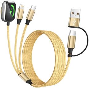 كابل USB من النوع C شحن سريع 3A [عبوة من قطعتين بطول 6 أقدام]، كابل شاحن سيارة USB A إلى USB C متوافق مع iPhone 15/Pad/Galaxy S10/S10+/Note 9، LG V30 والمزيد، كابل Carplay للسيارة iPhone 15 in Saudi Arabia