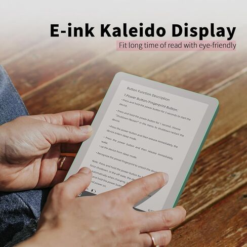 Bigme Color E-Reader, E-Ink eBook Readers 6 Inch Colour eReaders Digital ePaper Tablet with Android 14, 4G+64GB, Adjustable Front Light Android eReader Device with Audiobook, Ivory White in Saudi Arabia