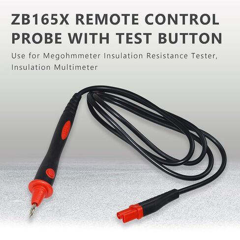 TP165X-K (مجموعة KIT-14 متضمنة) مسبار التحكم عن بعد مع زر اختبار يستخدم لاختبار مقاومة العزل بمقياس Megohmmeter، لـ 1503 1507 1587 1577 in Kuwait