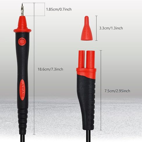TP165X-K (مجموعة KIT-14 متضمنة) مسبار التحكم عن بعد مع زر اختبار يستخدم لاختبار مقاومة العزل بمقياس Megohmmeter، لـ 1503 1507 1587 1577 in Kuwait