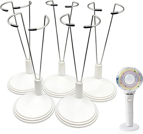 Multi-Group Lightstick Display Stand - 5 Universal Holders for Official Kpop Merch (Supports Stray Kids/Enhypen/Ateez/Twice) in Kuwait