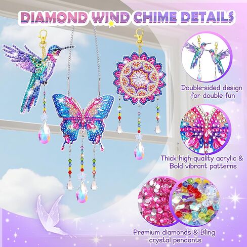 DIY Journal Kit for Girls Ages 8 9 10 11 12 13 14-Scrapbook Kit with 2 Diaries & 300+ Scrapbooking Supplies ، Wourning Arts & Crafts Set ، Home Perfect DIY Journal Gifts for Teen & Teen Girls in Saudi Arabia