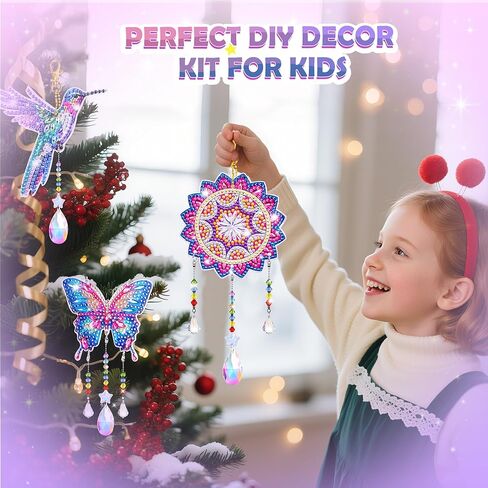 DIY Journal Kit for Girls Ages 8 9 10 11 12 13 14-Scrapbook Kit with 2 Diaries & 300+ Scrapbooking Supplies ، Wourning Arts & Crafts Set ، Home Perfect DIY Journal Gifts for Teen & Teen Girls in Saudi Arabia