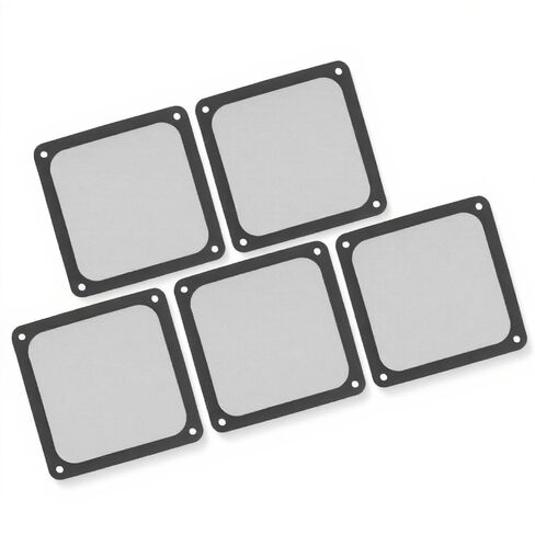 140mm كمبيوتر مروحة مروحة مروحة مروحة ، 5pcs تقليص حرارة تبديد حرارة قوية من نايلون هيكل مروحة مروحة مروحة مروحة مروحة مروحة ، غطاء شبكة مروحة مغناطي in Saudi Arabia