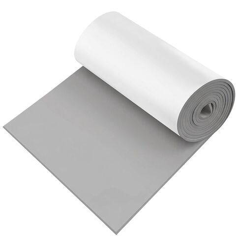 Self Adhesive Foam Rubber Sheets Sponge Neoprene with Adhesive Closed Cell Neoprene Rubber Roll Foam Padding for Shock Pad, DIY, Crafts (Black, 12 Inch x 59 Inch x 1/16 Inch) in Saudi Arabia
