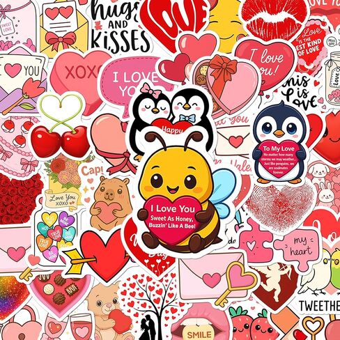 BEATRI Cute Fox Stickers 50Pcs Vinyl Waterproof Decals for Water Bottles, Scrapbook Laptop Phone Skateboard & Travel Gear | Non-Repeating Decals, High-Definition Print Fox Gift Party Favors in Saudi Arabia