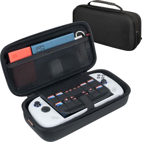 ButterFox Large Carrying Case for Lenovo Legion Go S Handheld, Fits Charger, Pocket for Large 65W Battery Pack- Black/Gray in Kuwait