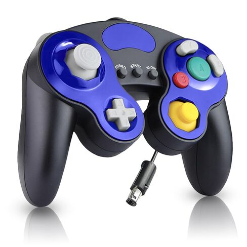وحدة تحكم GameCube مطورة من YSDZSW مع وظيفة TURBO، وحدة تحكم سلكية كلاسيكية لجهاز Wii/GameCube (أسود) in Kuwait